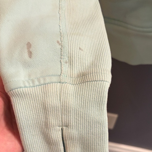 Lululemon Athletica Aqua Blue Zip-Up Jacket - Picture 4 of 5